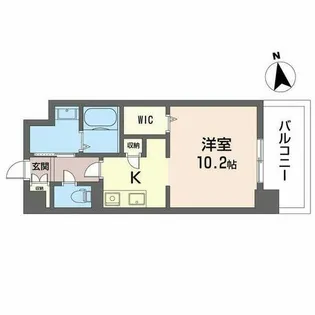 CanalCourtKOBE【0302号室】の間取り