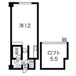 フラッグシティ【403号室】の間取り