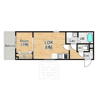 (仮称)ジーメゾン吹田岸部【1階】の間取り