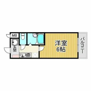 コンフォール雲井【2階】の間取り