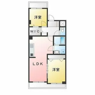kakuozan 358【3D号室】の間取り