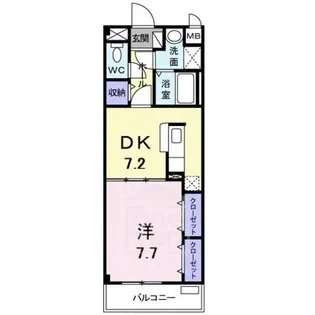 SunClair Yoshino【2階】の間取り