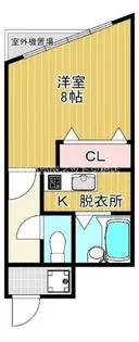 プレジデントハイツ【4階】の間取り