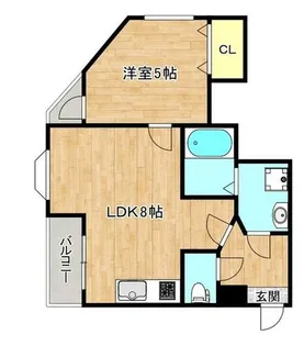 ファンテラス【3階】の間取り