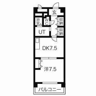 あおいマンション【3階】の間取り