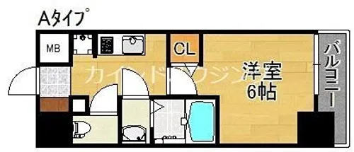 グランパシフィック長橋【3階】の間取り