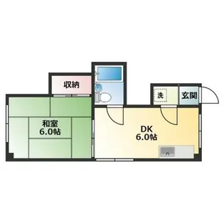 タイセイビル【2階】の間取り