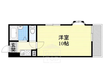 シティーライフ出丸【4階】の間取り