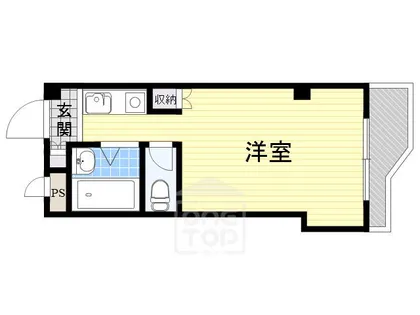 トレンディア松原【4階】の間取り