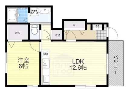 エルベラン ソラ【1階】の間取り