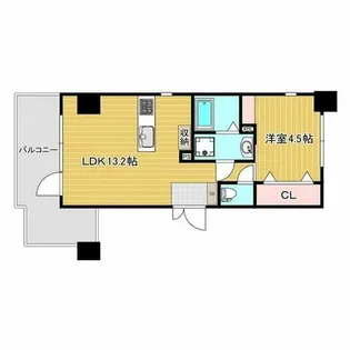 YAGOTO CUBE【601号室】の間取り