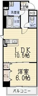 SOLARE【702号室】の間取り