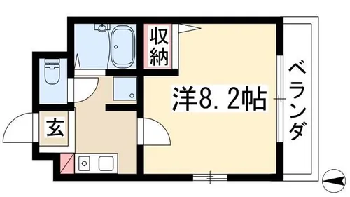コンフォール加茂【3階】の間取り