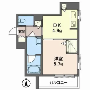 Maison de luxe【0302号室】の間取り