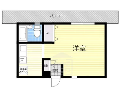 マンションナカムラ【1階】の間取り