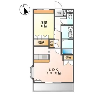 アクロポリスIII【2階】の間取り