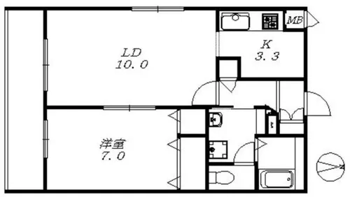Life Art(ライフアート)【2階】の間取り