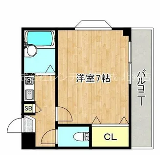 メゾン三松【2階】の間取り