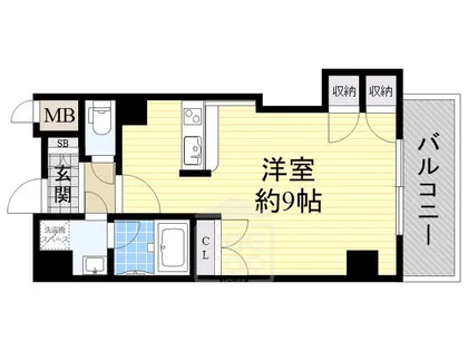 ラ・カステル・メウ【4階】の間取り