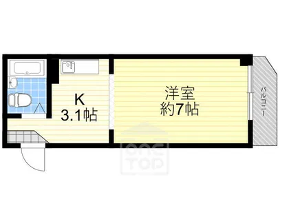 RKAマンション【1階】の間取り