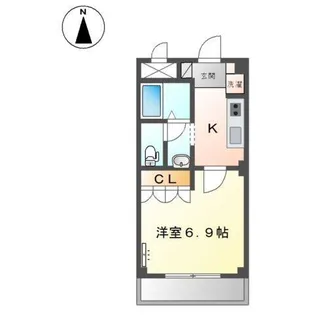 セピアコート【1階】の間取り