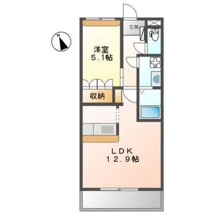 アクロポリスIII【2階】の間取り