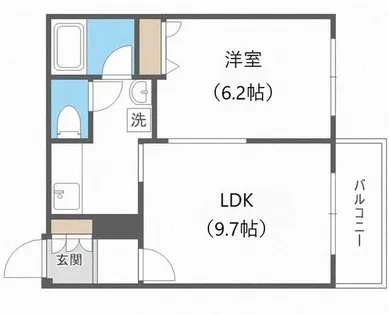 コンフォリア北三条【11階】の間取り