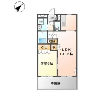 SOUTH HILLS (サウスヒルズ)【1階】の間取り