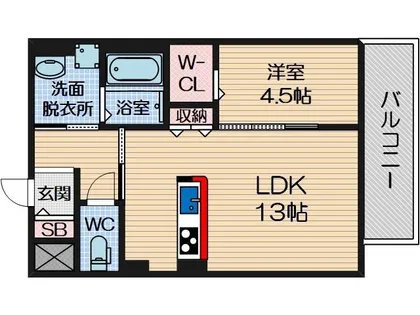 PALMS【1階】の間取り