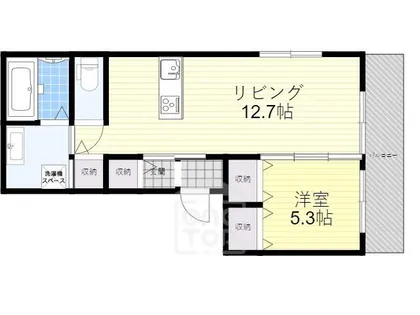 ネクストステージヤハタ【1階】の間取り