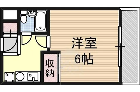 パルコート豊川【2階】の間取り