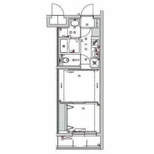 クレストタップ京都丹波口【4階】の間取り