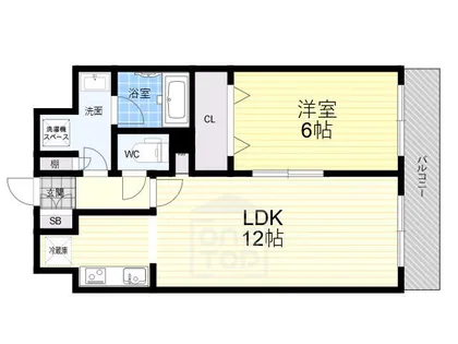 グレイス正雀【3階】の間取り
