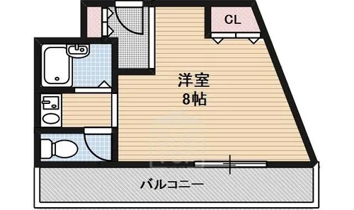 サンフォレスト新中条【3階】の間取り