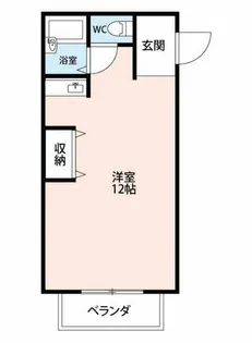 フォレスト【101号室】の間取り