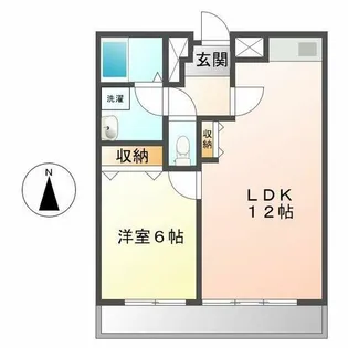 ベラビスタ柴田【2階】の間取り