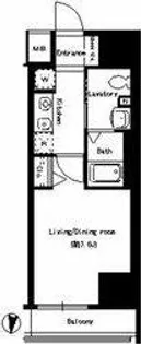 パークアクシス丸の内【5階】の間取り