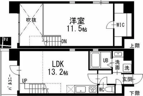 丸の内スクエア【8階】の間取り
