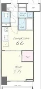 メイボートレス【4階】の間取り