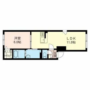 Fine311【00302号室】の間取り
