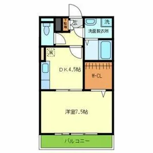 ブールヴァール【303号室】の間取り
