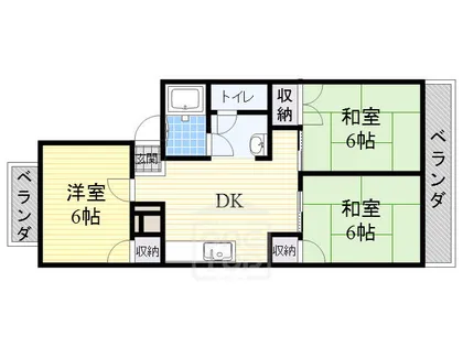 グレイスイケノキタ【1階】の間取り