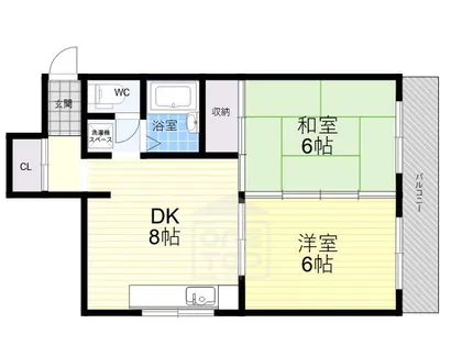 大紅ビル【2階】の間取り