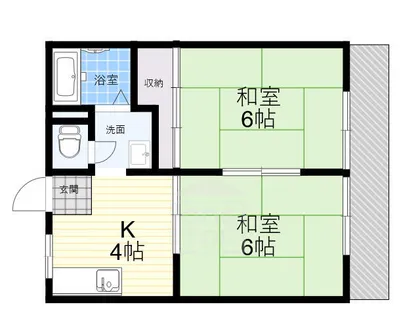 アーバン2【2階】の間取り