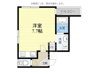 アップル上田辺【3階】の間取り