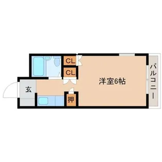 SENSE武庫之荘【3階】の間取り