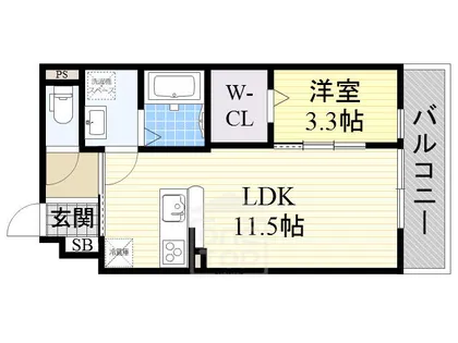 リブリ・昭和園【2階】の間取り