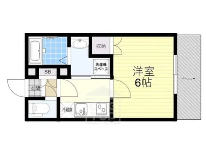 メゾン・ド・レポス総持寺【2階】の間取り