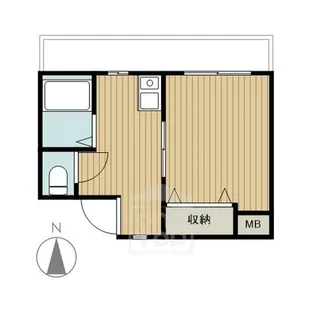 ディアコート舟木【2階】の間取り