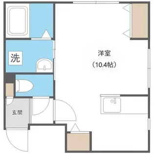 アルカディア手稲パークサイド【5階】の間取り